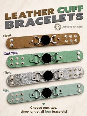 Leather Cuff Bracelets